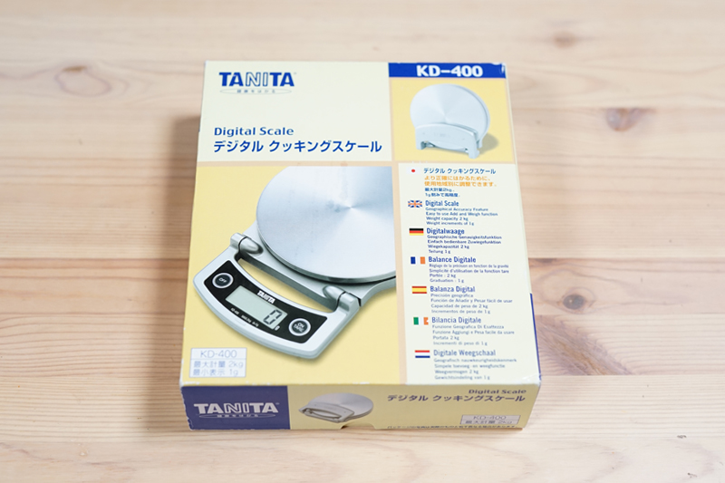 TANITA デジタルクッキングスケール KD-400 購入レビュー | My Favorite Goods